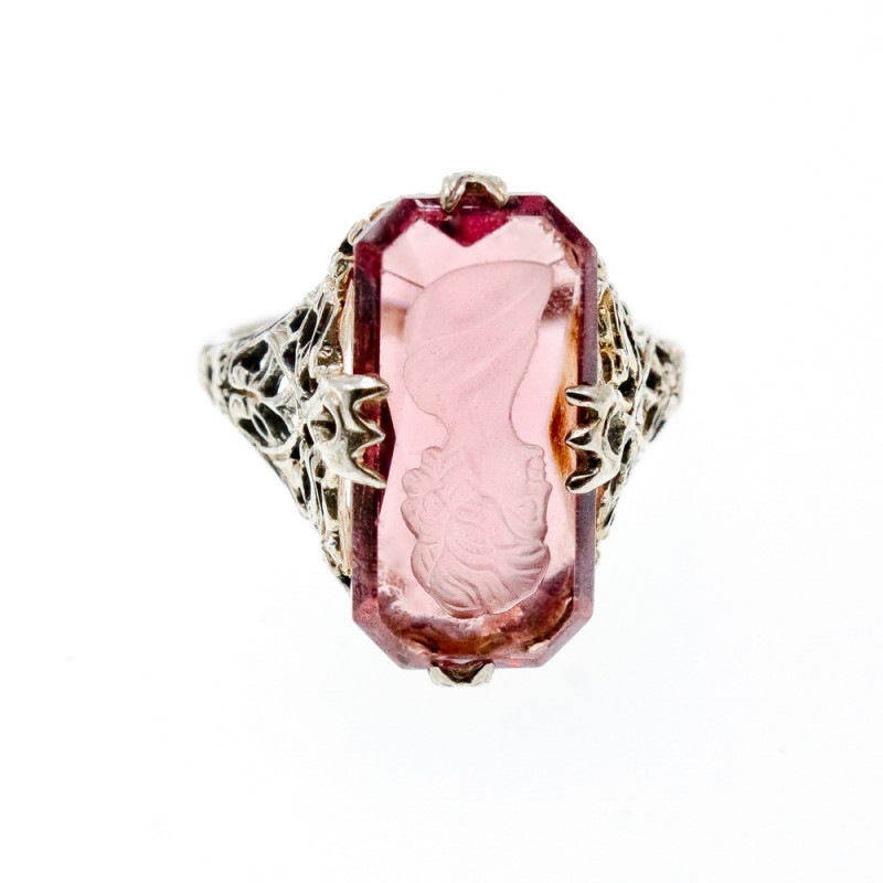 Sky Jewelry Серебряное Кольцо Камея