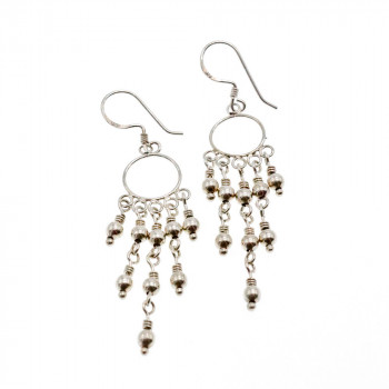 Sky Jewelry Серебряные серьги Эксклюзив