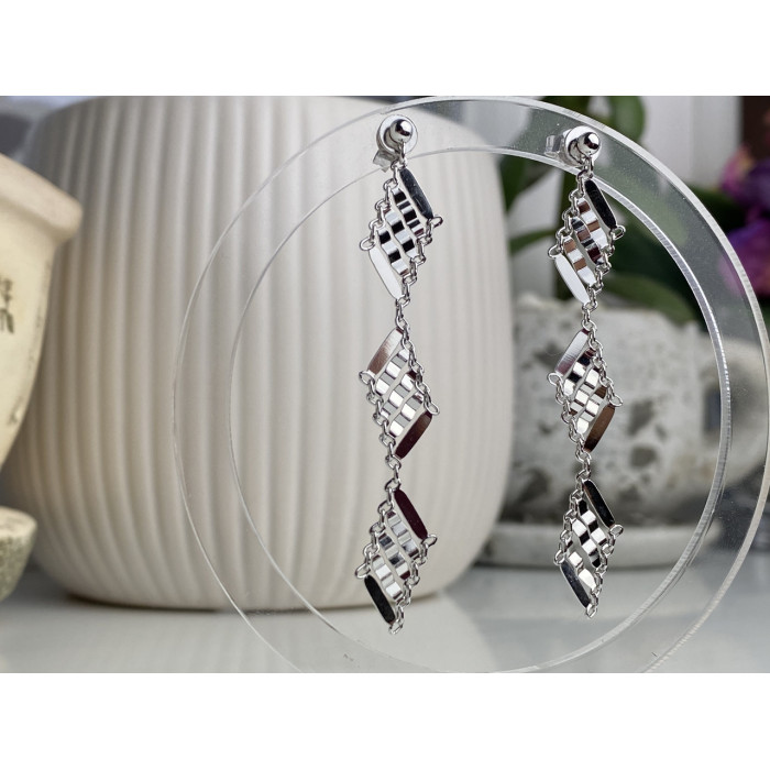 Sky Jewelry Серебряные серьги Роскошь