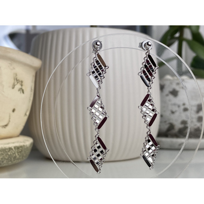 Sky Jewelry Серебряные серьги Роскошь