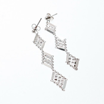 Sky Jewelry Серебряные серьги Роскошь