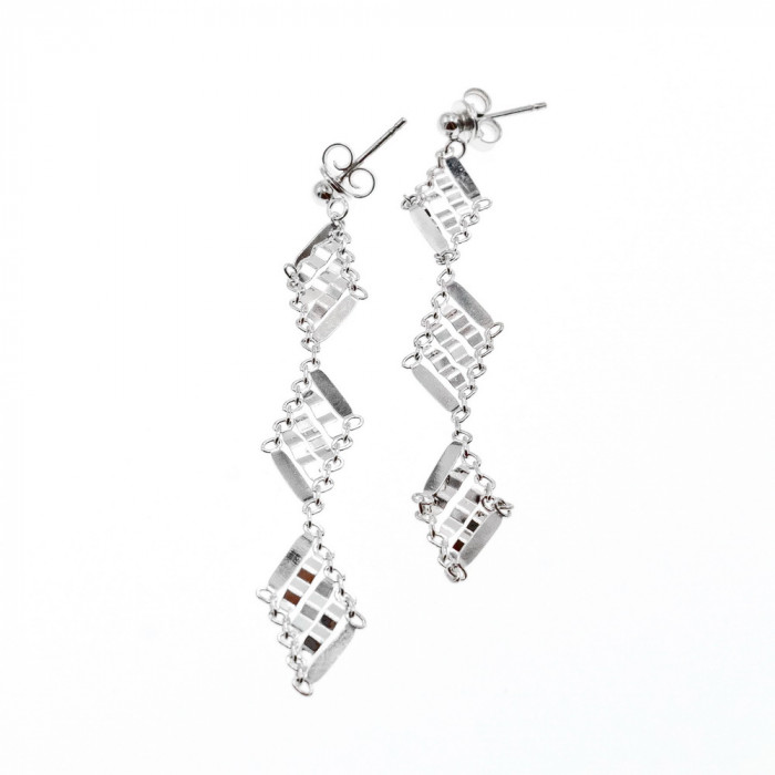 Sky Jewelry Серебряные серьги Роскошь