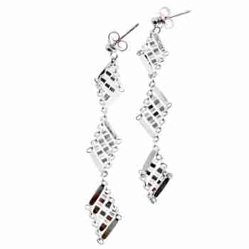 Sky Jewelry Серебряные серьги Роскошь