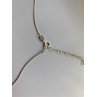 Sky Jewelry Серебряная цепочка с кулоном ювелирное стекло