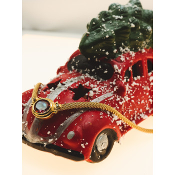 Sky Jewelry Серебряное ожерелье в позолоте с камнем Мистик Топаз