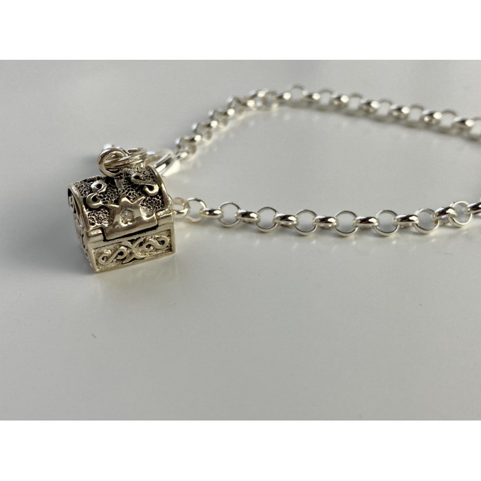 Sky Jewelry Серебряный браслет 925 пробы Italy Сундучок