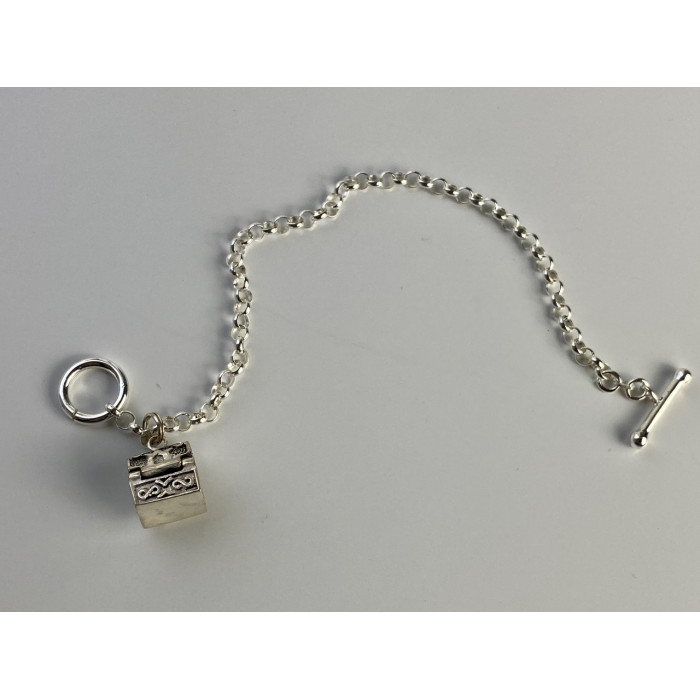 Sky Jewelry Серебряный браслет 925 пробы Italy Сундучок