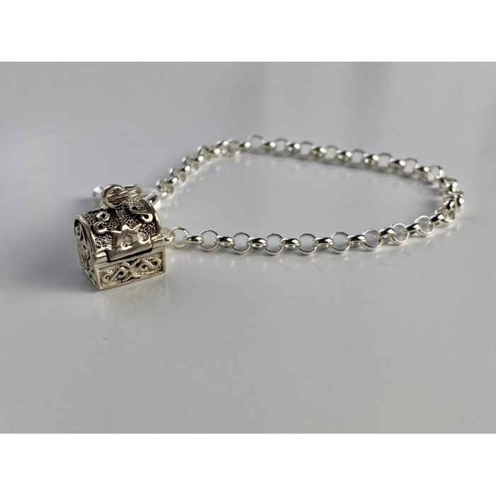 Sky Jewelry Серебряный браслет 925 пробы Italy Сундучок