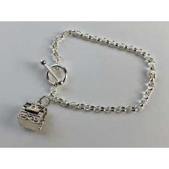 Sky Jewelry Серебряный браслет 925 пробы Italy Сундучок