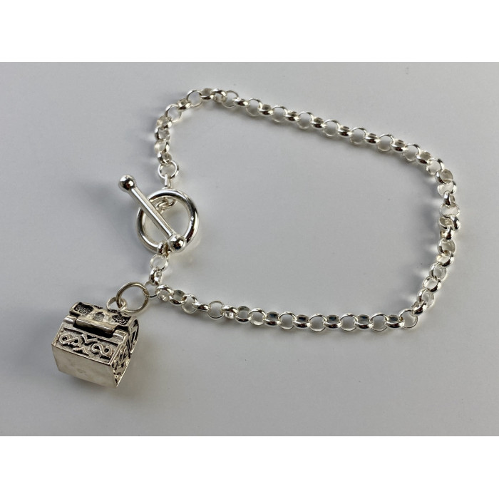 Sky Jewelry Серебряный браслет 925 пробы Italy Сундучок