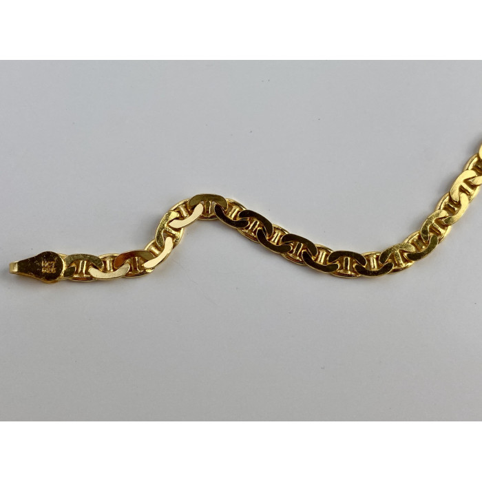 Sky Jewelry Серебряный браслет в позолоте 925 пробы Italy Milor