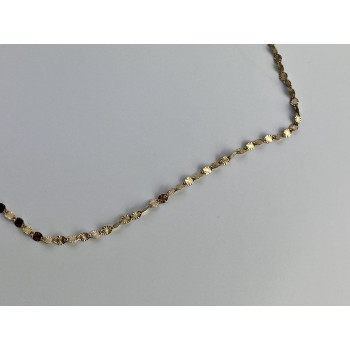 Sky Jewelry Серебряная цепочка ожерелье в позолоте  Italy