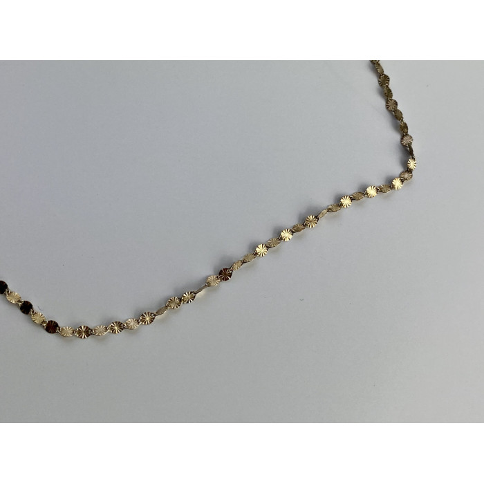 Sky Jewelry Серебряная цепочка ожерелье в позолоте  Italy