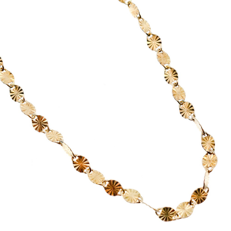 Sky Jewelry Серебряная цепочка ожерелье в позолоте  Italy