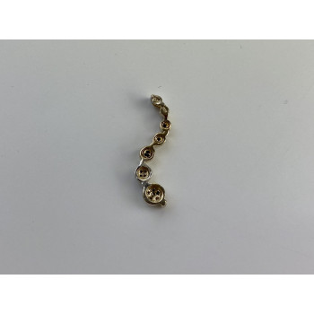 Sky Jewelry Серебряный кулон с бриллиантом