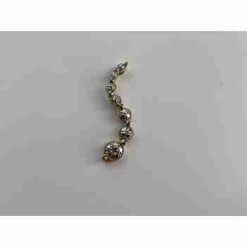 Sky Jewelry Серебряный кулон с бриллиантом