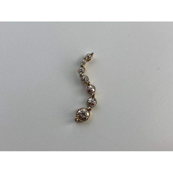 Sky Jewelry Серебряный кулон с бриллиантом