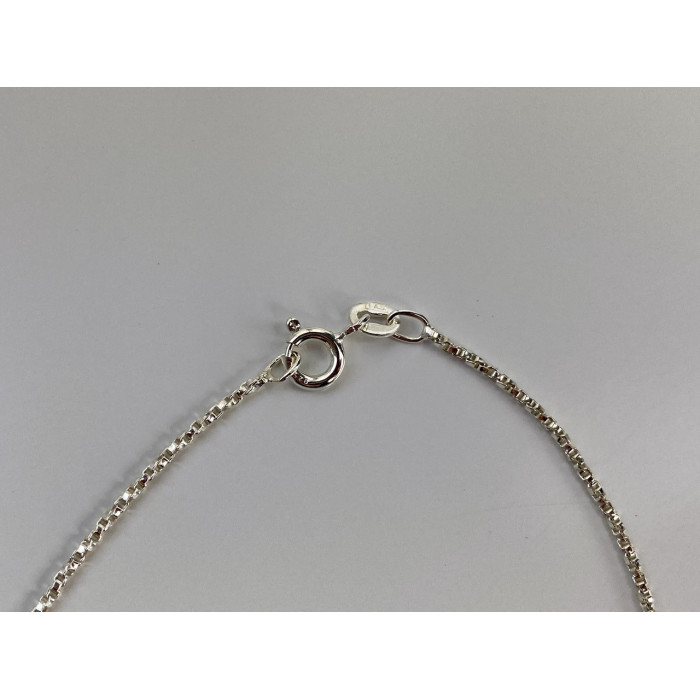 Sky Jewelry Серебряная цепочка с кулоном фианиты Позитив