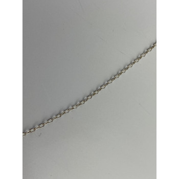 Sky Jewelry Серебряная цепочка с кулоном фианиты Девочка 2