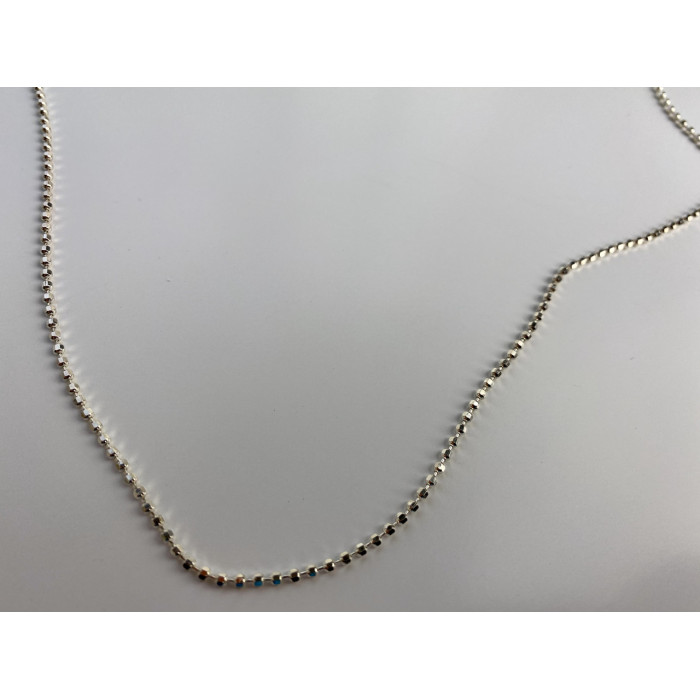 Sky Jewelry Серебряная цепочка ожерелье Италия