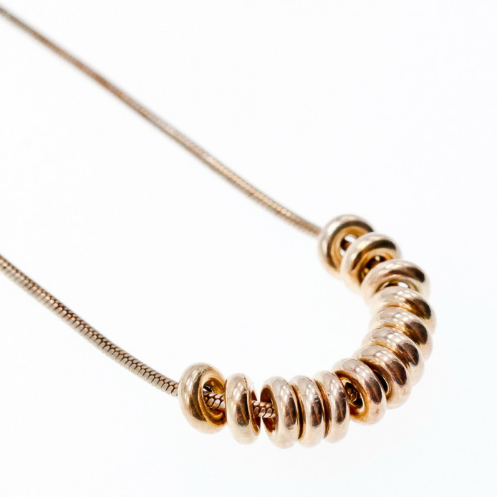 Sky Jewelry Серебряное ожерелье Оригинальность Италия