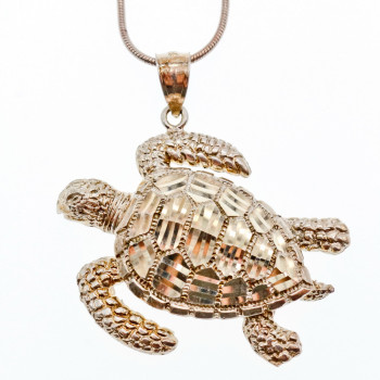 Sky Jewelry Серебряная цепочка с кулоном Черепаха  Италия