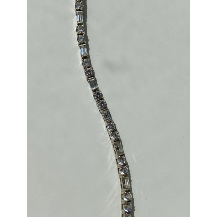 Sky Jewelry Серебряный Браслет 925 пробы с Фианитами