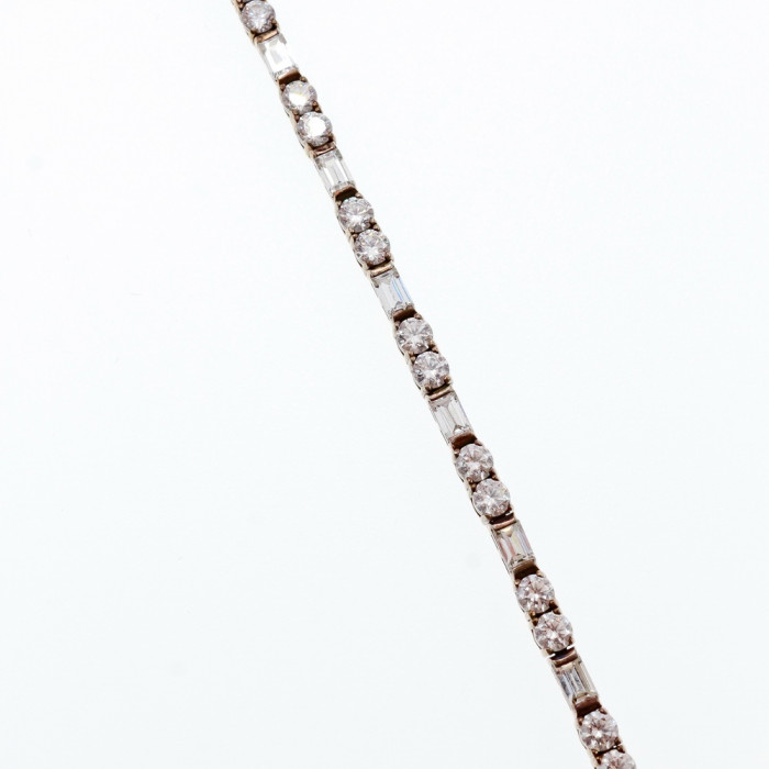 Sky Jewelry Серебряный Браслет 925 пробы с Фианитами