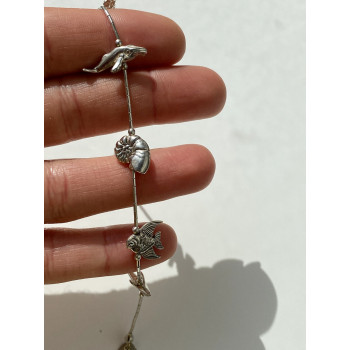 Sky Jewelry Серебряный браслет Морской