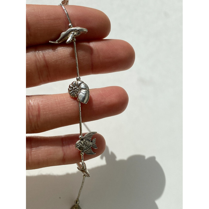 Sky Jewelry Серебряный браслет Морской