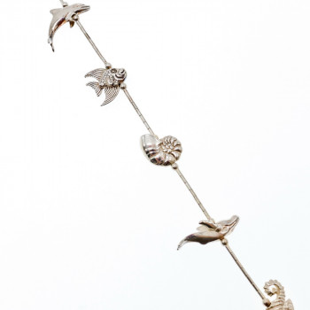 Sky Jewelry Серебряный браслет Морской