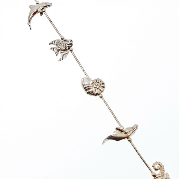 Sky Jewelry Серебряный браслет Морской