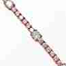 Sky Jewelry Серебряный Браслет в позолоте 925 пробы с Фианитами