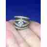 Sky Jewelry Кольцо (позолота) с фианитами