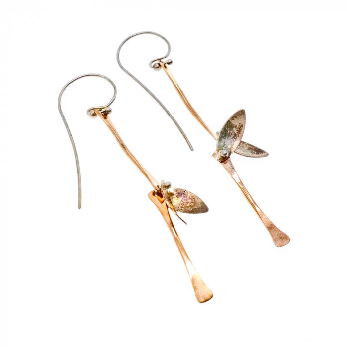 Sky Jewelry Серебряные серьги Оригинальность