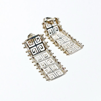 Sky Jewelry Серебряные серьги Уникальность