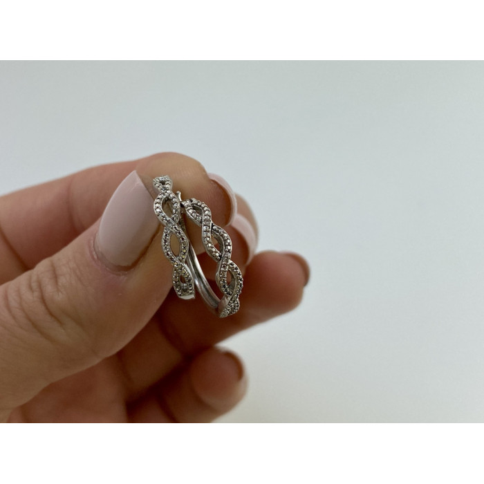 Sky Jewelry Серебряные серьги Нежность