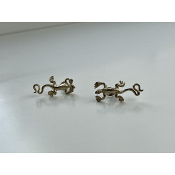 Sky Jewelry Серебряные серьги Ящерица
