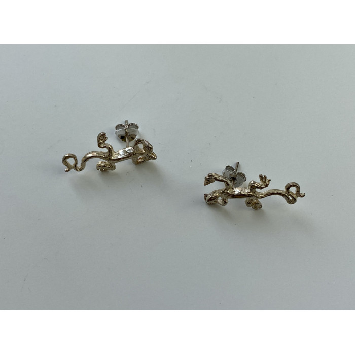 Sky Jewelry Серебряные серьги Ящерица