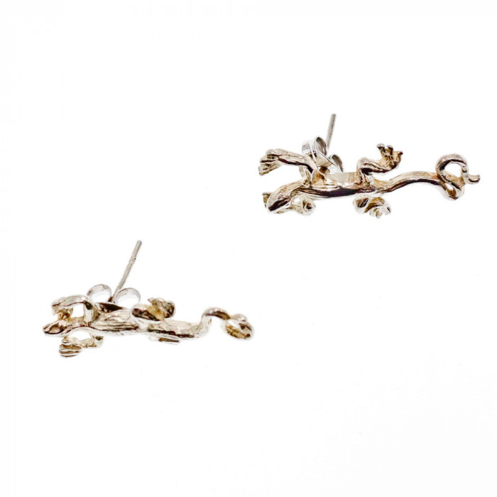 Sky Jewelry Серебряные серьги Ящерица