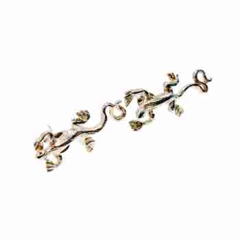 Sky Jewelry Серебряные серьги Ящерица