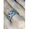 Sky Jewelry Серебряное Кольцо с фианитами (большой размер)