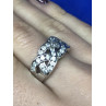 Sky Jewelry Серебряное Кольцо с фианитами (большой размер)