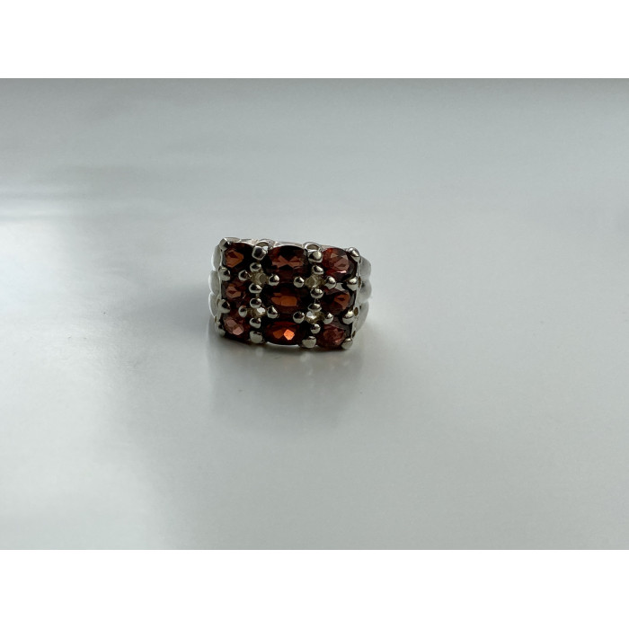 Sky Jewelry Серебряное кольцо с Альмандином