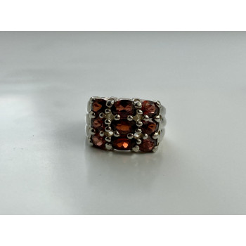 Sky Jewelry Серебряное кольцо с Альмандином