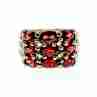 Sky Jewelry Серебряное кольцо с Альмандином