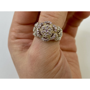 Sky Jewelry Серебряное Кольцо с Морганитом