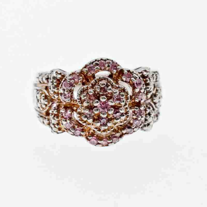 Sky Jewelry Серебряное Кольцо с Морганитом