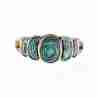Sky Jewelry Серебряное кольцо с камнем галиотис  Ракушка