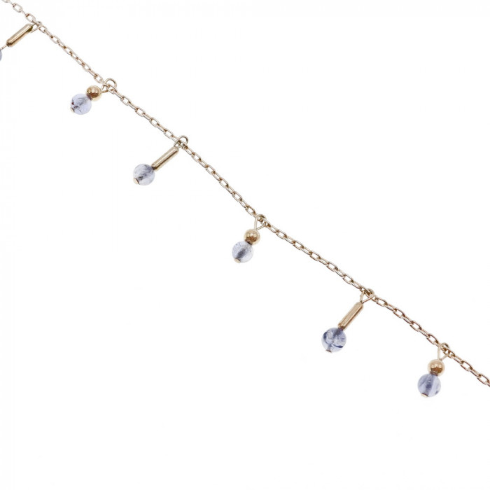 Sky Jewelry Серебряный браслет с ювелирным стеклом